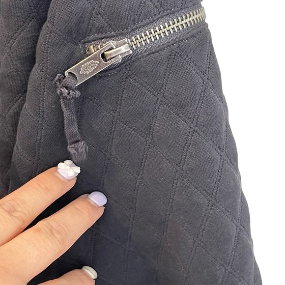 Free People Movement Hibernation Quilted Cropped Hoodie Jacket Size S Black - Picture 9 of 16